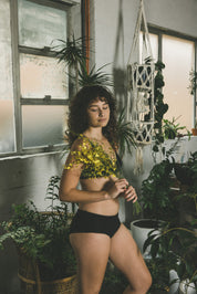 5 Pack - Organic Bamboo High Waisted Pocket Brief
