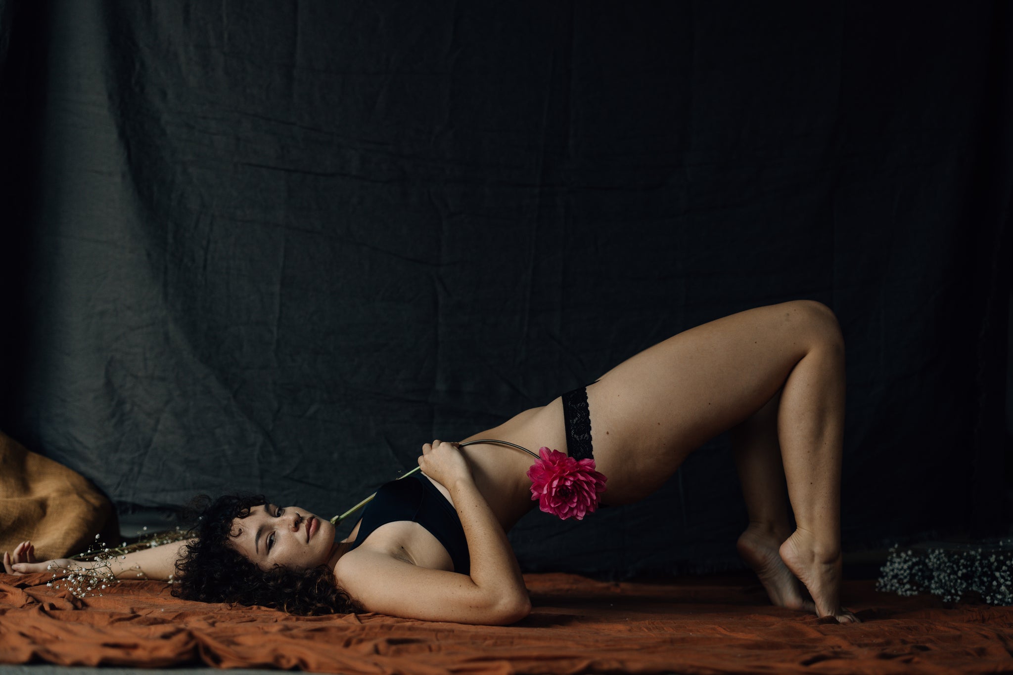 Organic Bamboo Menstrual Lace Thong | Flow Intimates