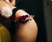 Organic Bamboo Menstrual Lace Thong | Flow Intimates